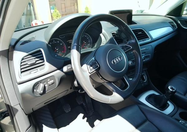 Audi Q3 cena 81500 przebieg: 85000, rok produkcji 2017 z Głubczyce małe 79